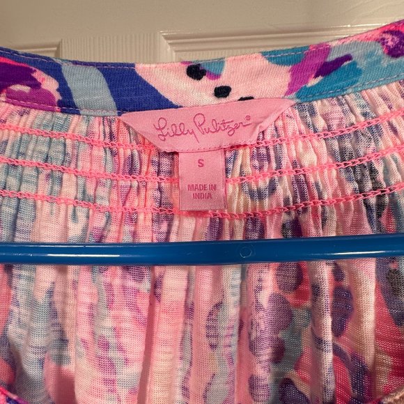 Lilly Pulitzer Long Sleeve V-Neck Dress - Small - Picture 6 of 6